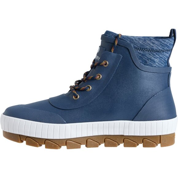 NEW Sperry Torrent Rubber Boots - Waterproof in blue For Women 1025 3s2 - Picture 4 of 6